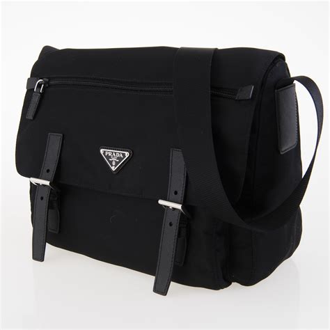 black prada mini messenger bag|vintage prada messenger bag.